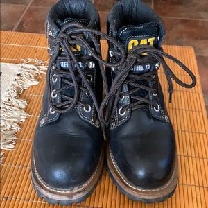 CAT Steel toe boots
